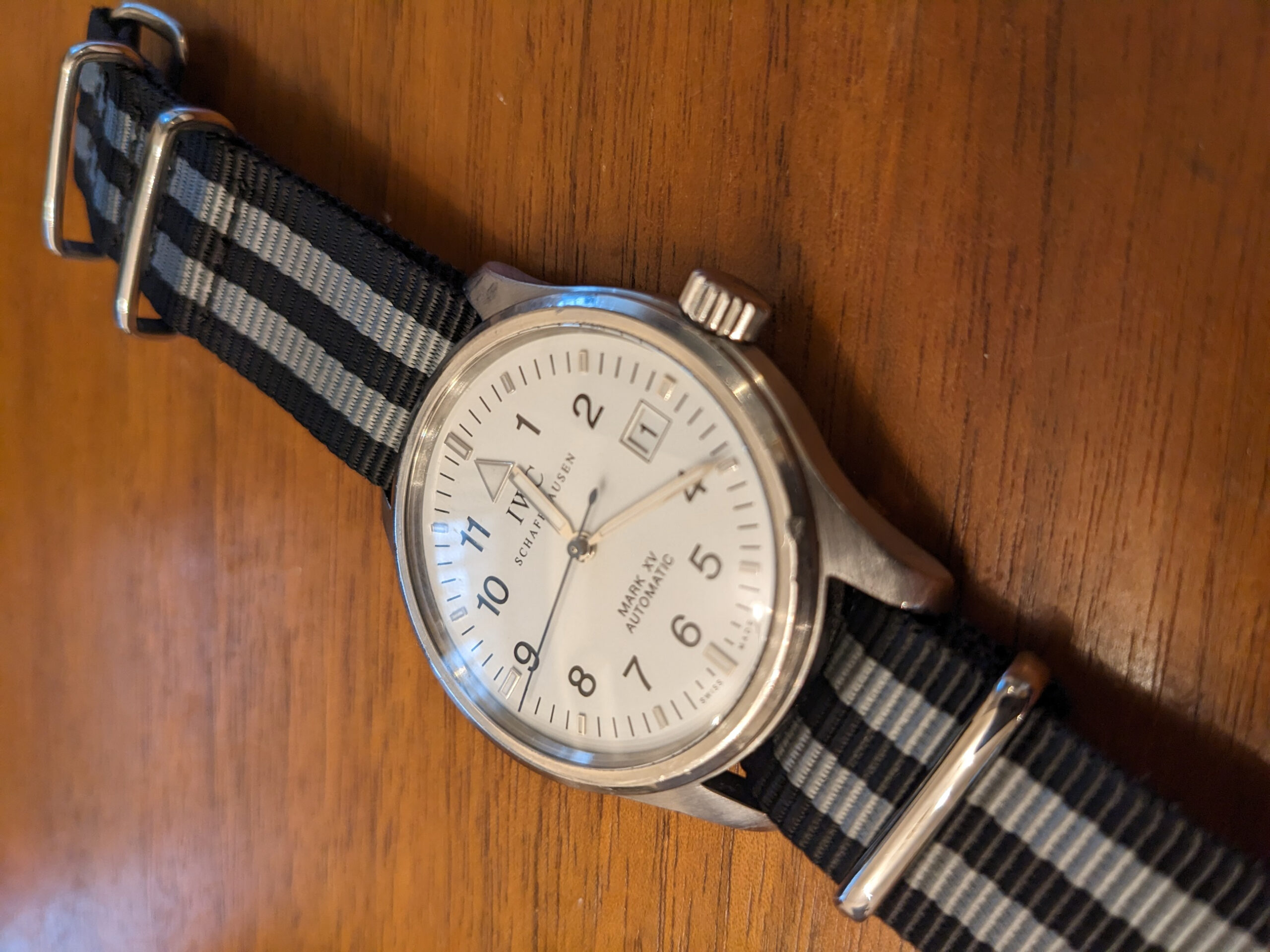 IWCマーク15（Mark XV）、白文字盤に関する考察 - FLASHER